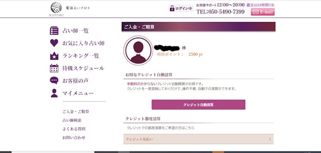 電話占い占い師を鑑定してもらう