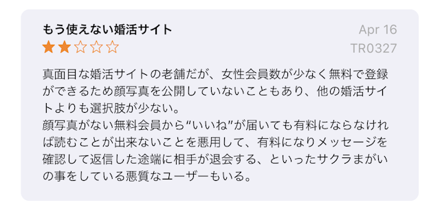 ユーブライド 写真登録率がやや低い