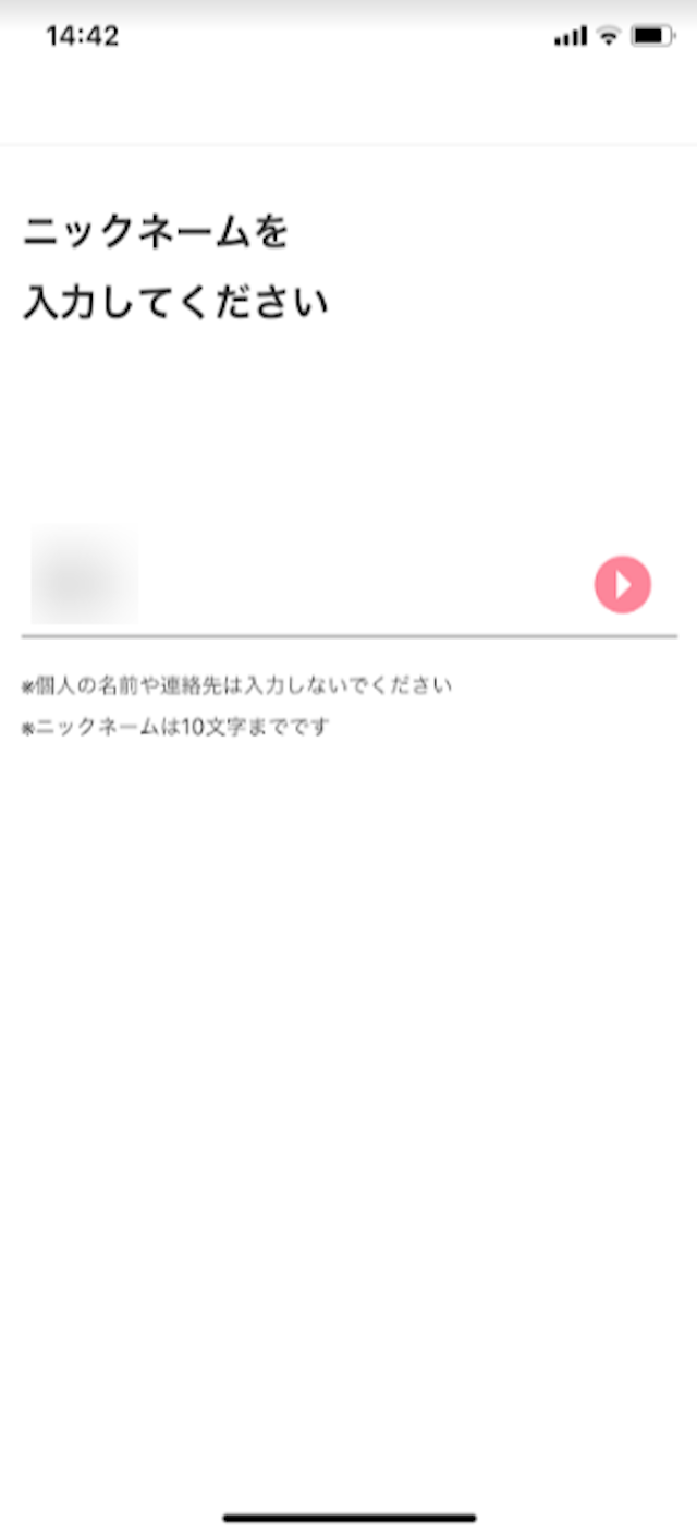 いきなりデート 必要事項を入力